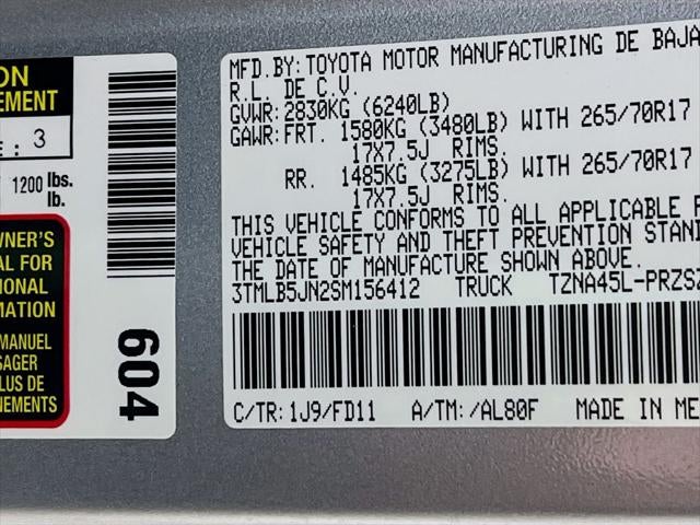 2025 Toyota Tacoma TRD Off-Road