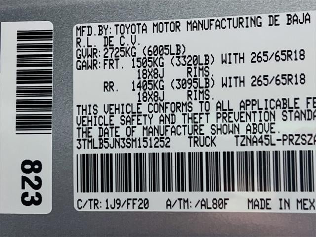 2025 Toyota Tacoma SR5