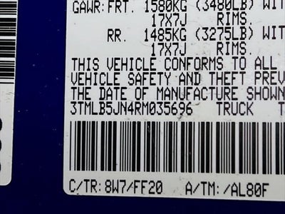 2024 Toyota Tacoma SR5