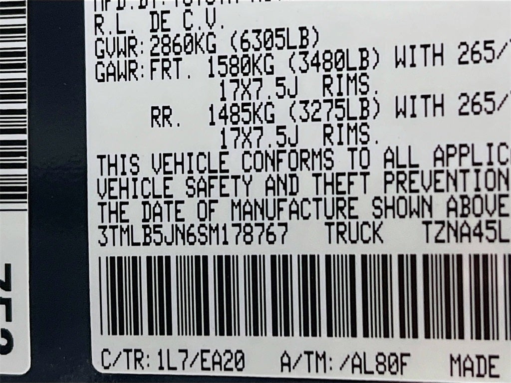 2025 Toyota Tacoma TRD Off-Road