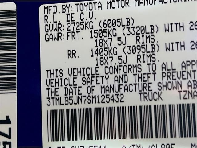 2025 Toyota Tacoma TRD Sport