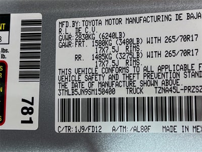 2025 Toyota Tacoma TRD Off-Road