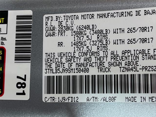 2025 Toyota Tacoma TRD Off-Road