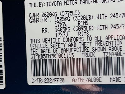 2024 Toyota Tacoma SR5