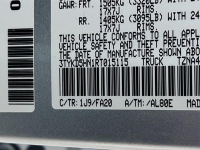 2024 Toyota Tacoma SR