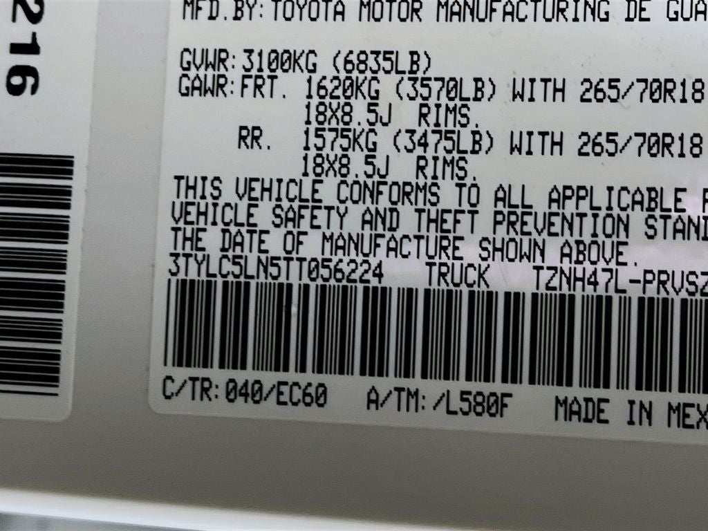 2026 Toyota Tacoma Hybrid Trailhunter