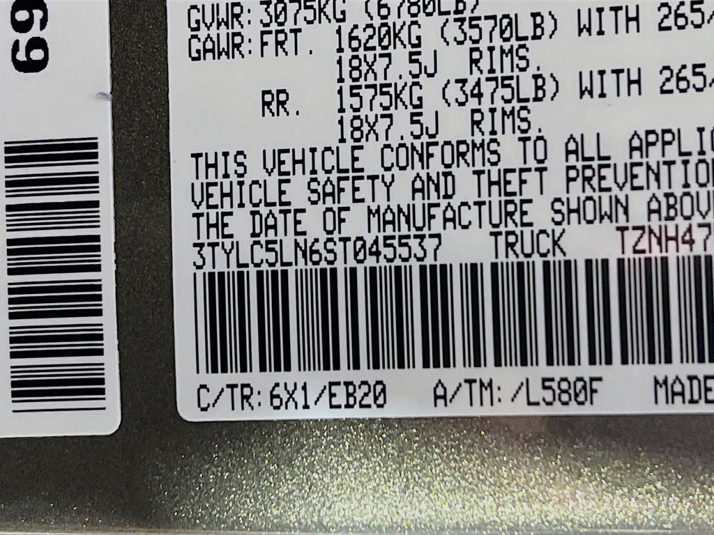 2025 Toyota Tacoma Hybrid Limited