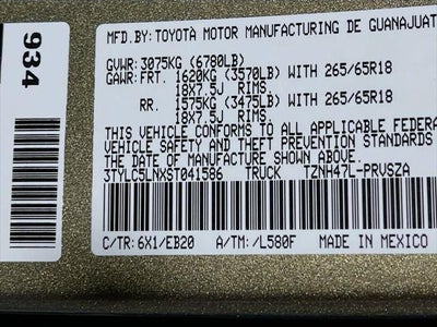 2025 Toyota Tacoma Hybrid Limited