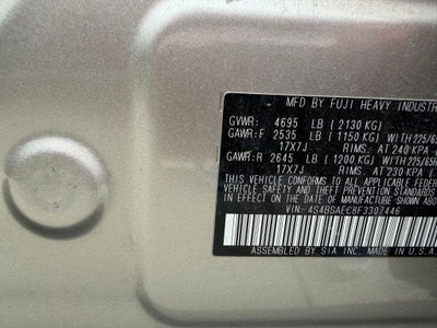 2015 Subaru Outback 2.5i Premium