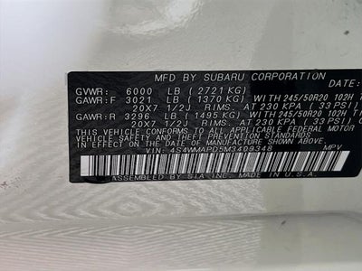 2021 Subaru Ascent Limited