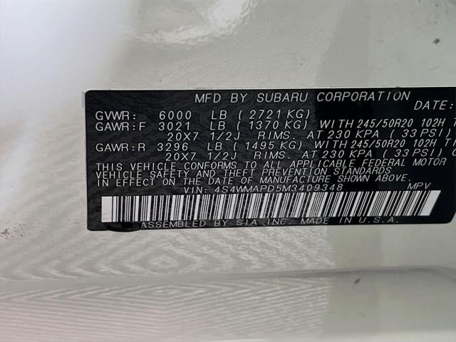 2021 Subaru Ascent Limited