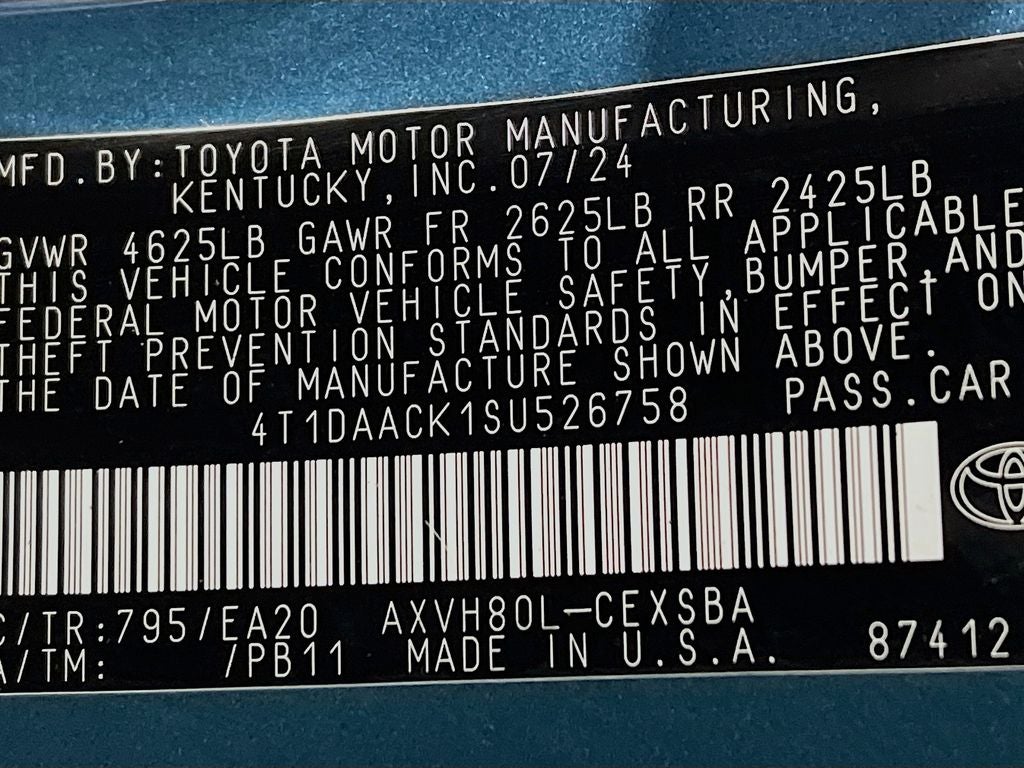 2025 Toyota Camry SE