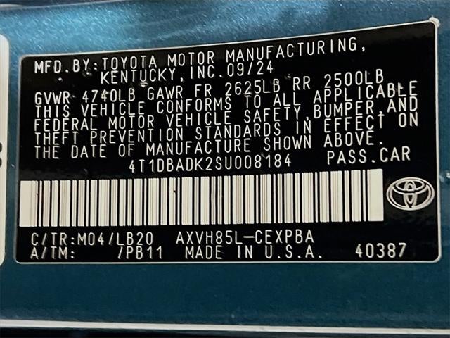 2025 Toyota Camry XSE