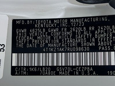 2024 Toyota Camry XSE V6
