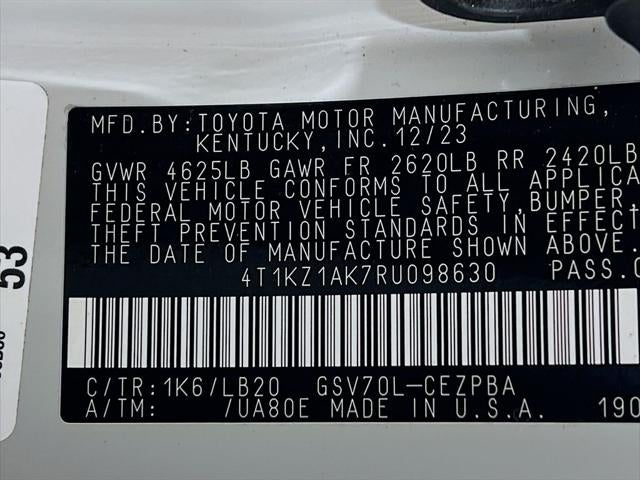 2024 Toyota Camry XSE V6