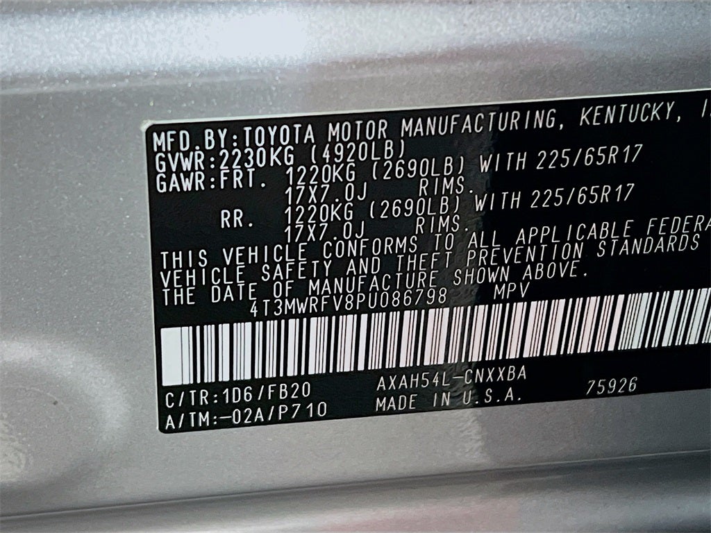 2023 Toyota RAV4 Hybrid LE