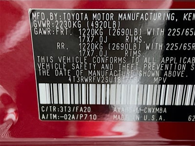 2025 Toyota RAV4 Hybrid XLE