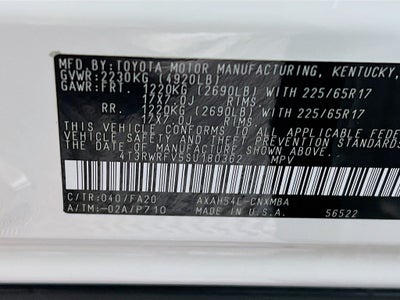 2025 Toyota RAV4 Hybrid XLE