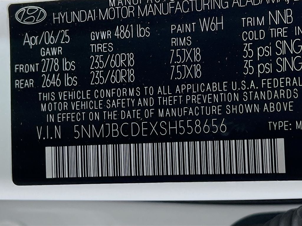 2025 Hyundai Tucson SEL