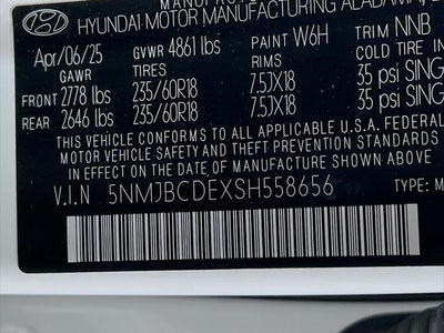2025 Hyundai Tucson SEL
