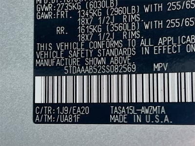 2025 Toyota Grand Highlander XLE