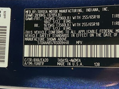 2024 Toyota Grand Highlander XLE