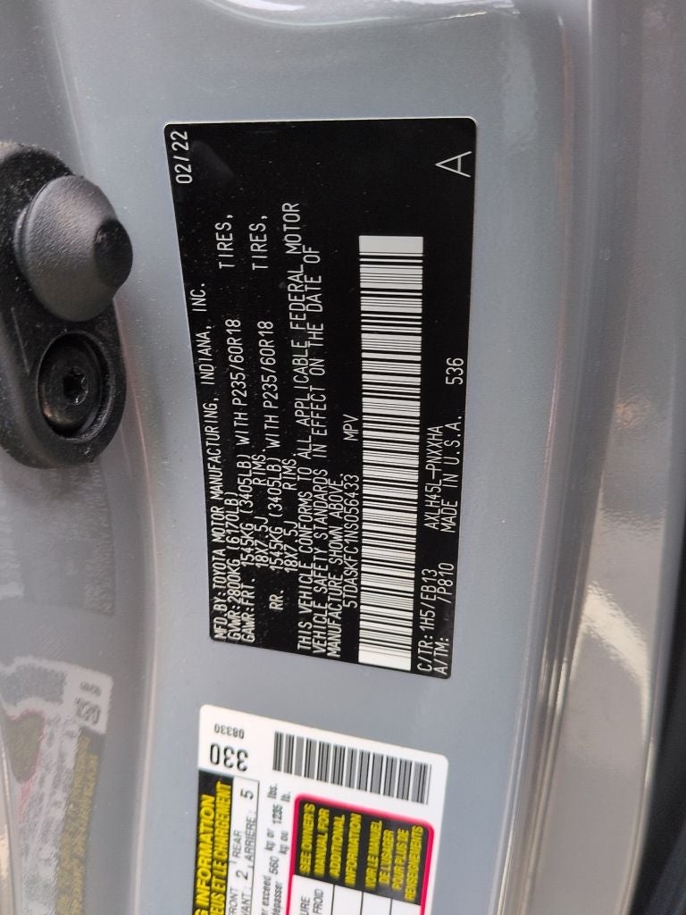 2022 Toyota Sienna Woodland Edition