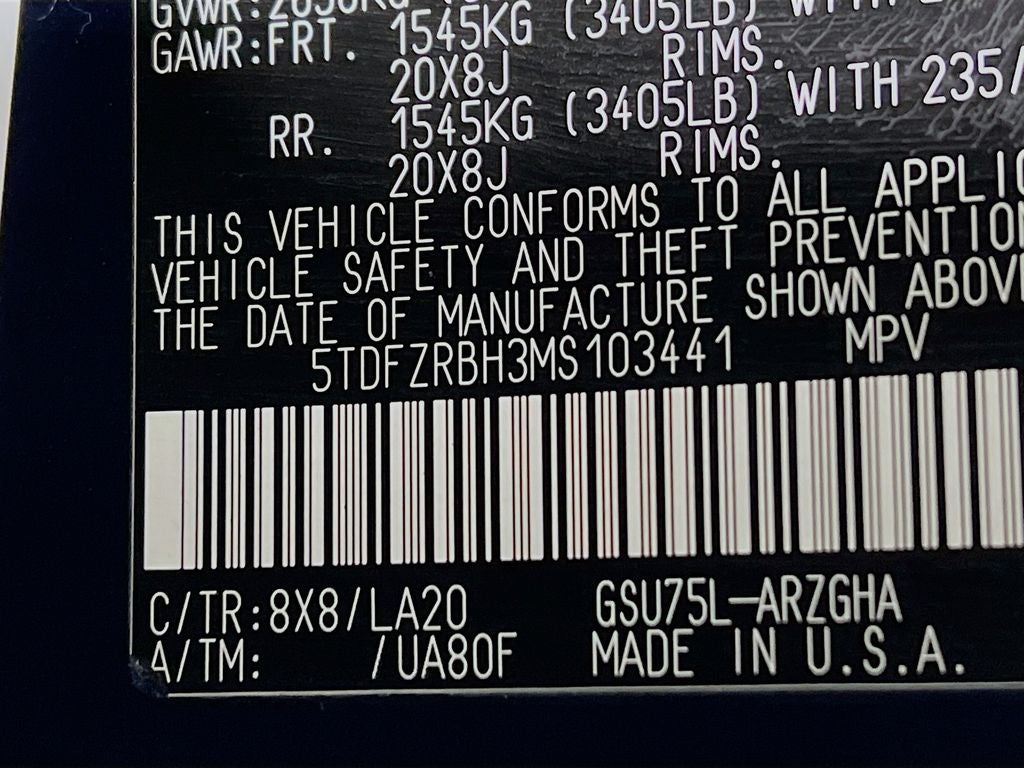 2021 Toyota Highlander Platinum