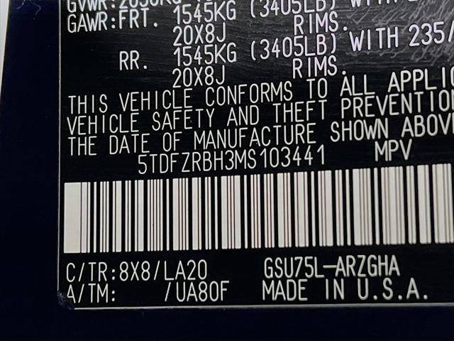 2021 Toyota Highlander Platinum