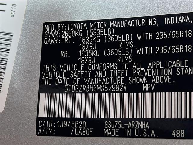 2021 Toyota Highlander XLE