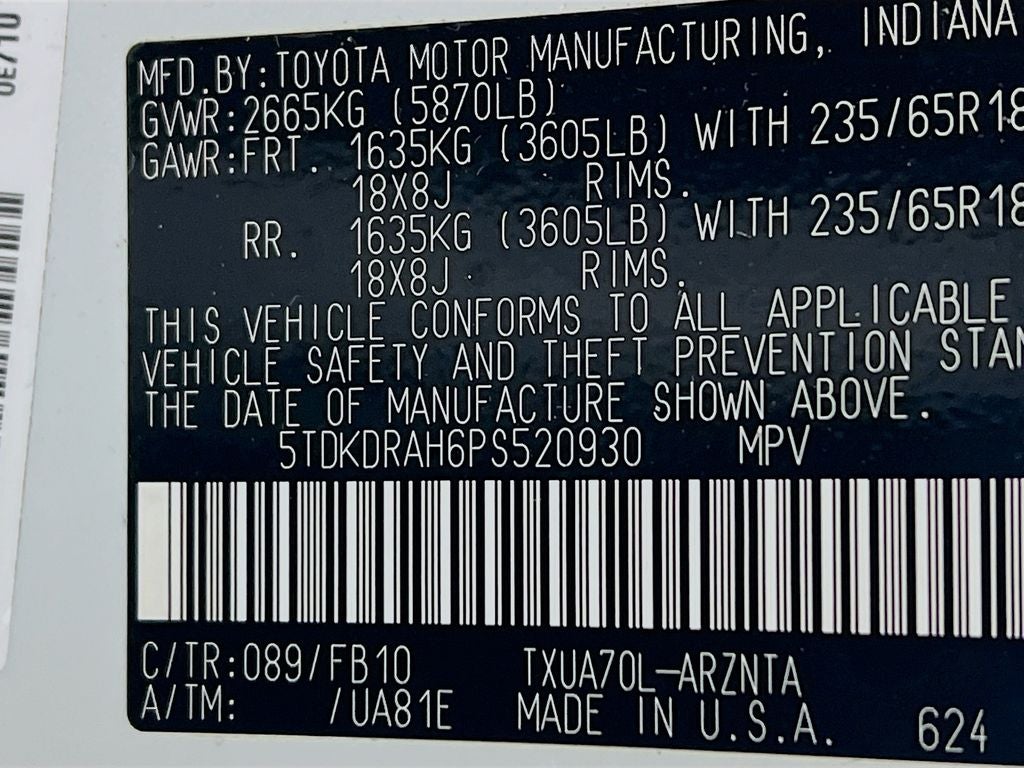 2023 Toyota Highlander L