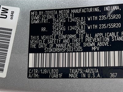 2023 Toyota Highlander Limited