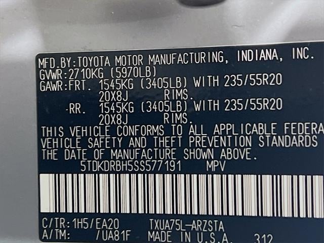 2025 Toyota Highlander XSE