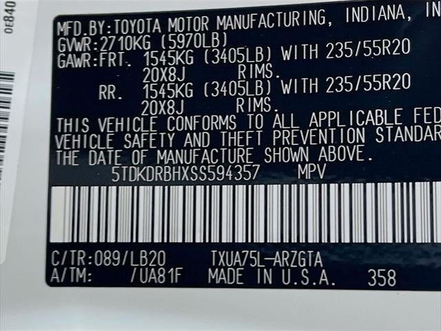 2025 Toyota Highlander Limited