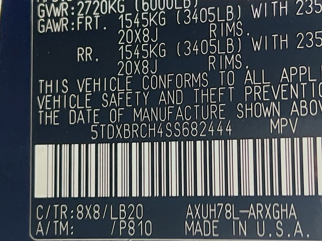 2025 Toyota Highlander Hybrid Limited