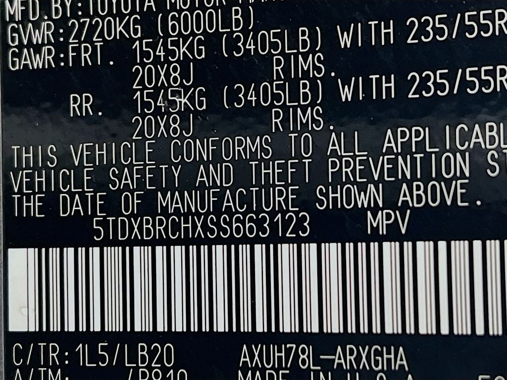 2025 Toyota Highlander Hybrid Limited