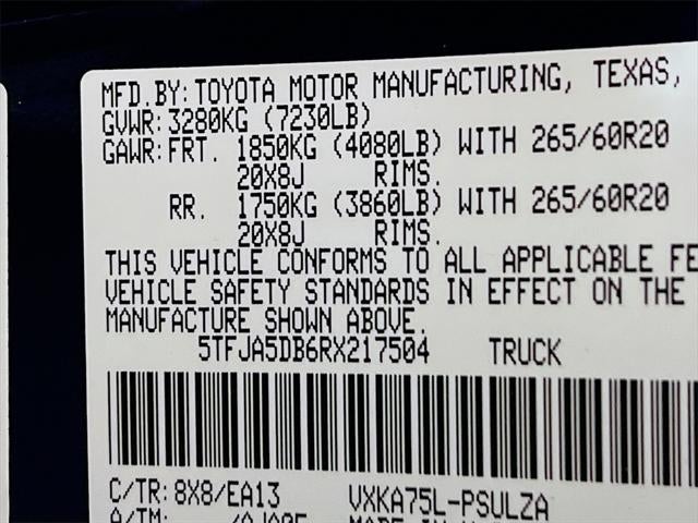 2024 Toyota Tundra Limited