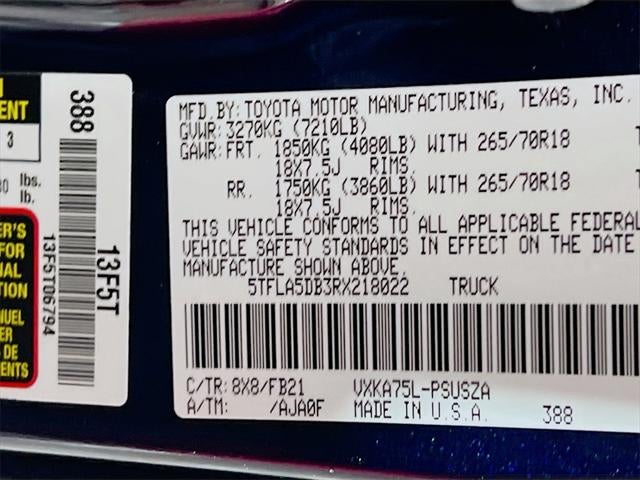 2024 Toyota Tundra SR5