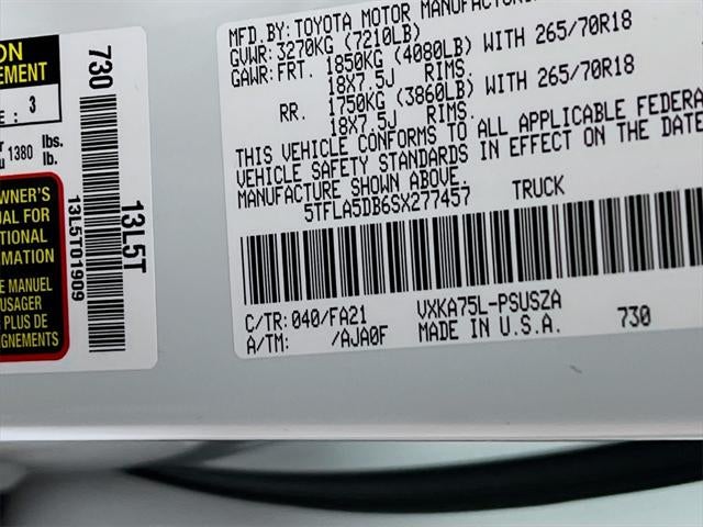 2025 Toyota Tundra SR5