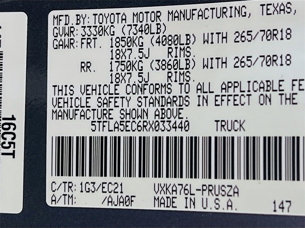 2024 Toyota Tundra SR5