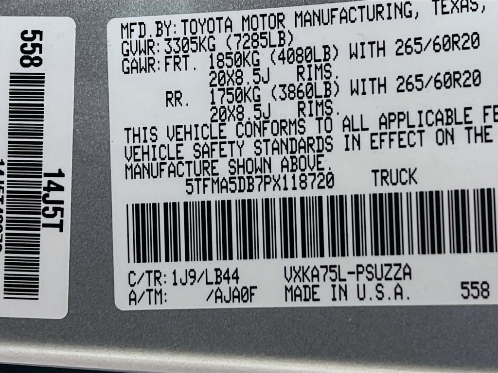 2023 Toyota Tundra 1794