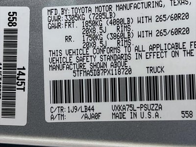 2023 Toyota Tundra 1794