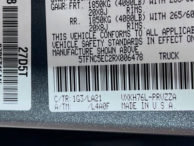 2024 Toyota Tundra Hybrid Platinum