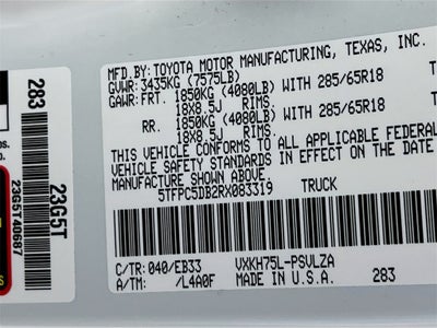 2024 Toyota Tundra Hybrid TRD Pro