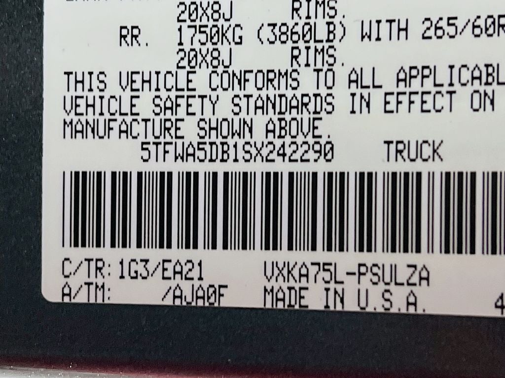 2025 Toyota Tundra Limited