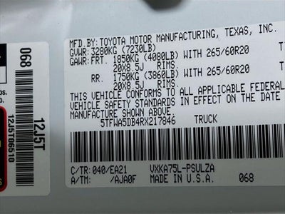 2024 Toyota Tundra Limited