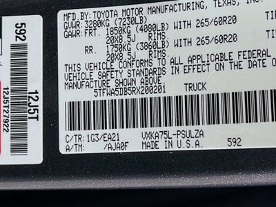 2024 Toyota Tundra Limited