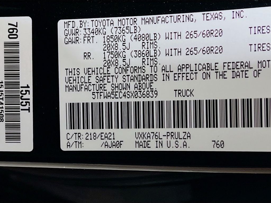 2025 Toyota Tundra Limited