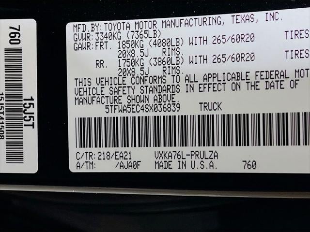 2025 Toyota Tundra Limited