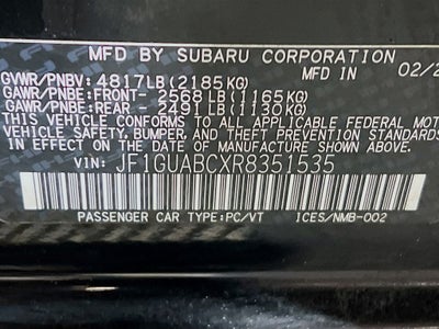 2024 Subaru Impreza Base